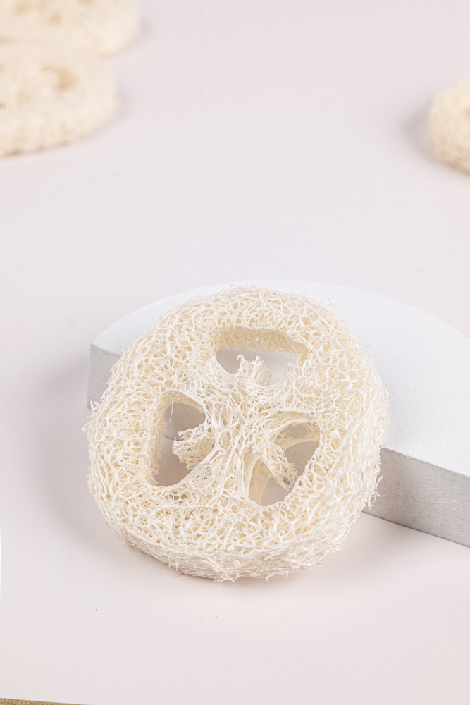 Natural Loofah Slice Body Scrubber