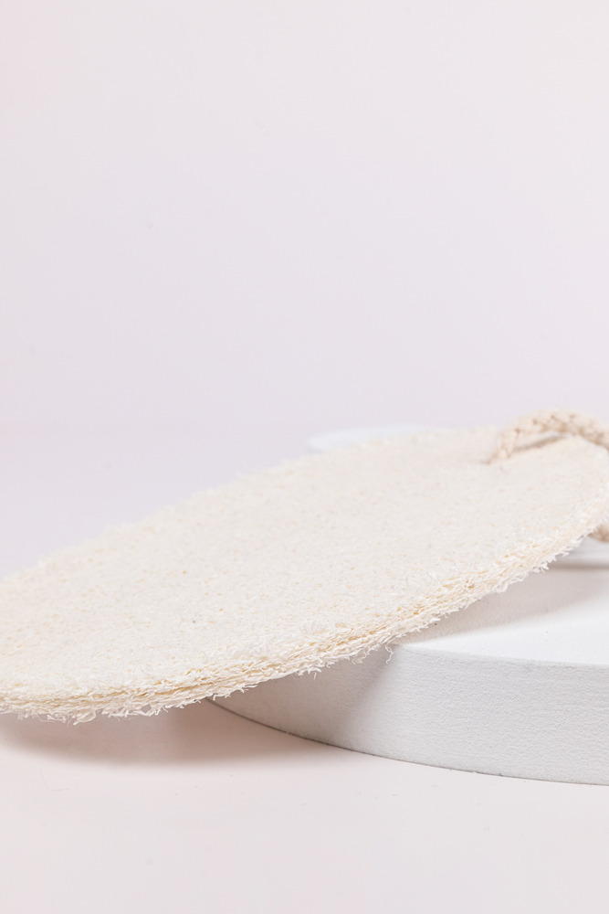 Oval Loofah Body Scrubber Pad