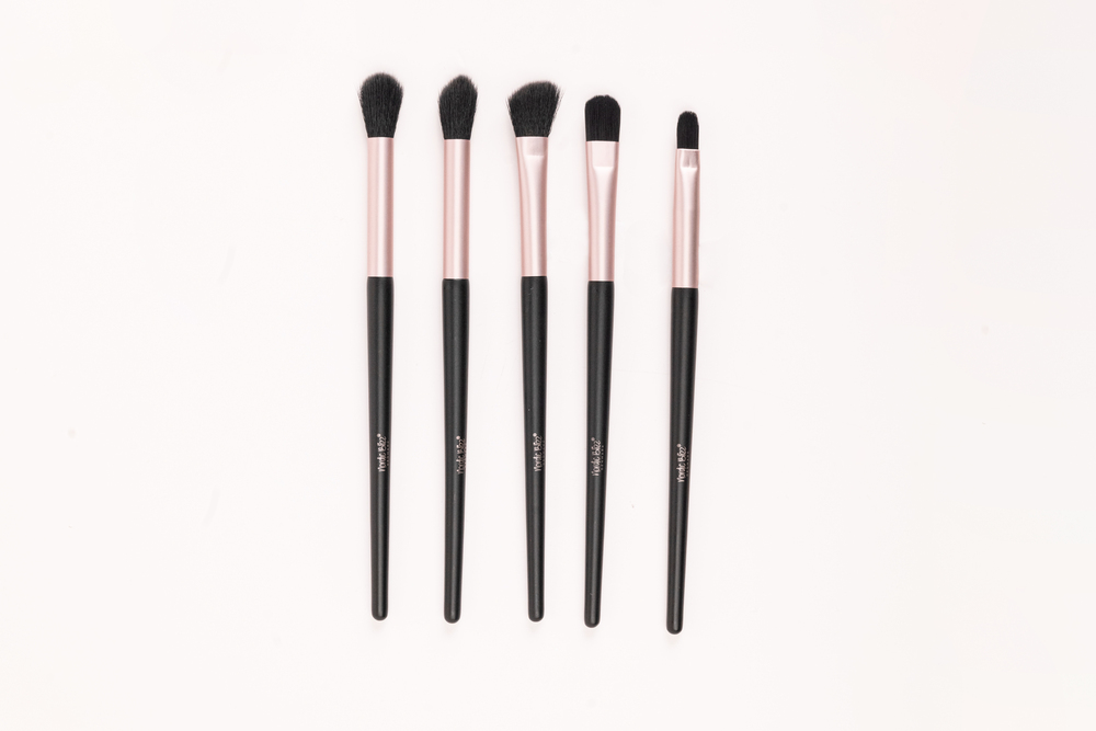 A Set of 5 Makeup Brushes