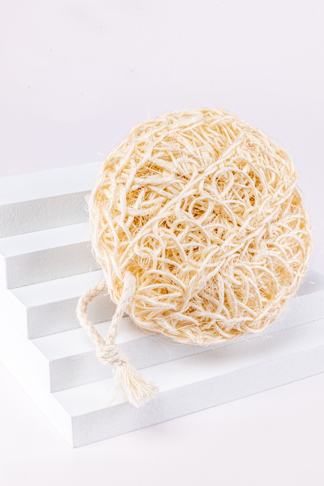 Spherical Sisal Bath Scrubber