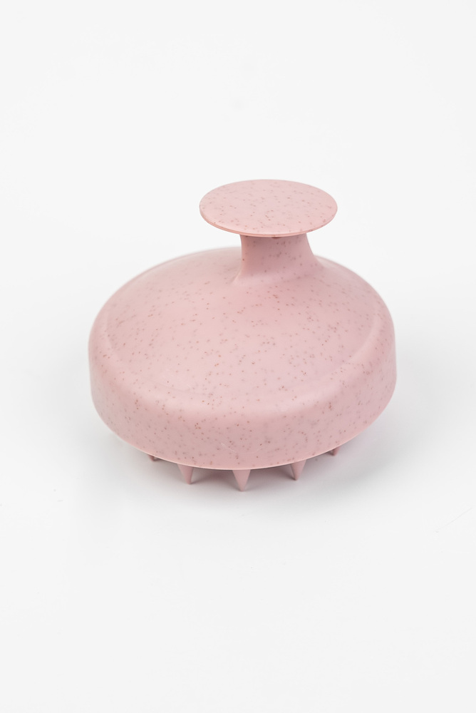 Eco-Friendly Scalp Scrubber with Wheat Straw Texture