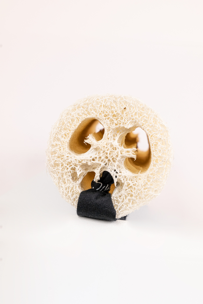 Loofah + Printed Cotton Belt + Encircling Card