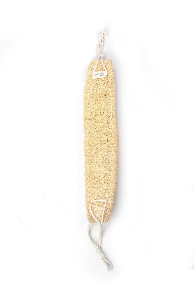Natural Loofah Back Scrubber Strap