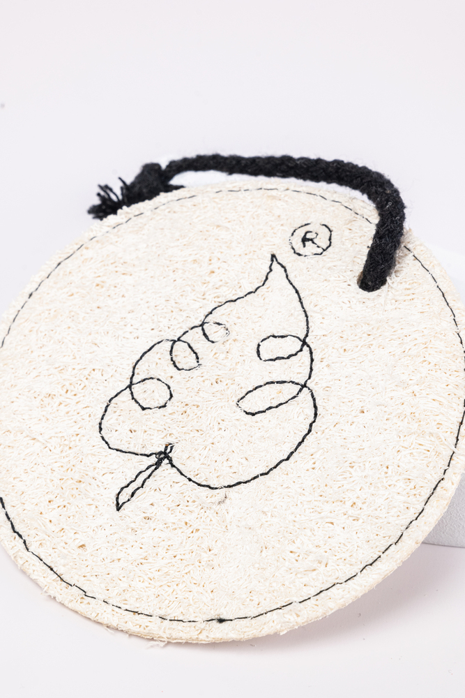 Circular Loofah Scrubber