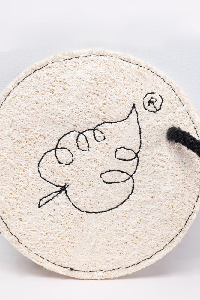 Circular Loofah Scrubber