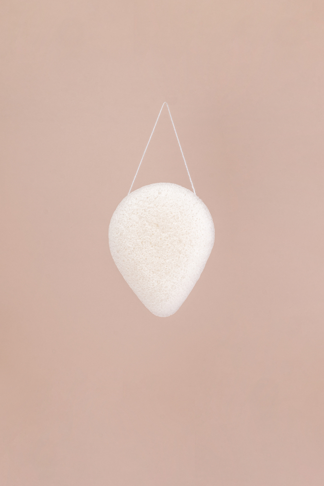 Lyophilized Drop-shaped Konjac Facial Cleanser