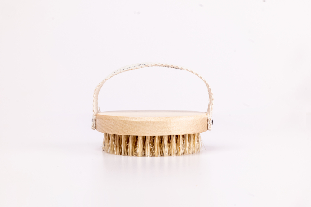 Circular Wooden Scrubber