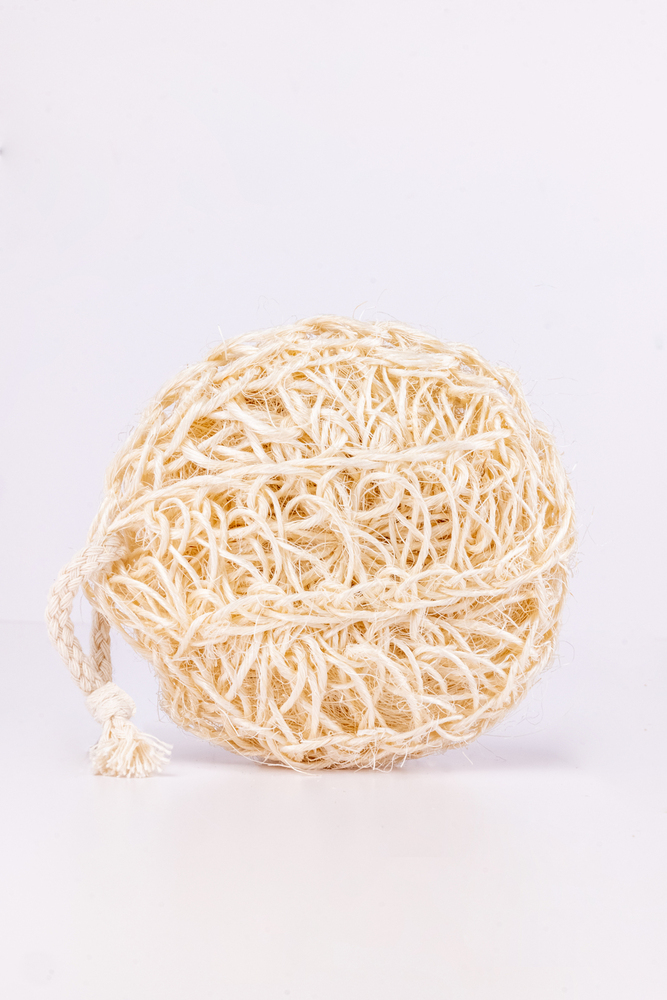 Spherical Sisal Bath Scrubber