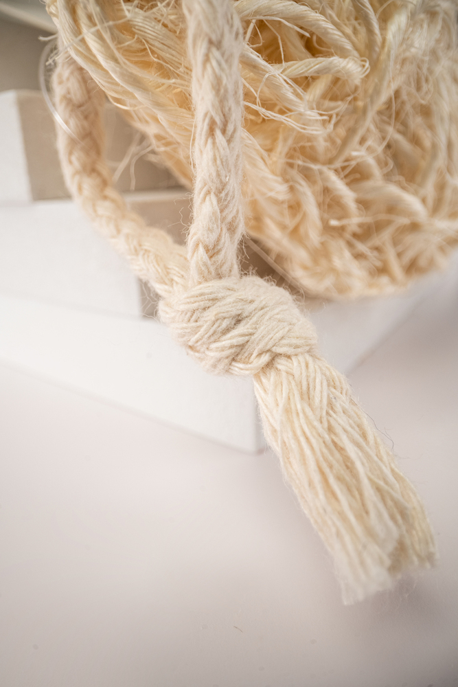 Square Sisal Bath Scrubber