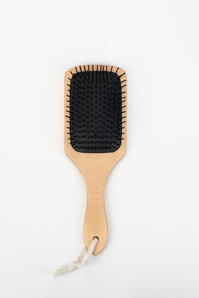 Floral Paddle Cushion Hair Brush