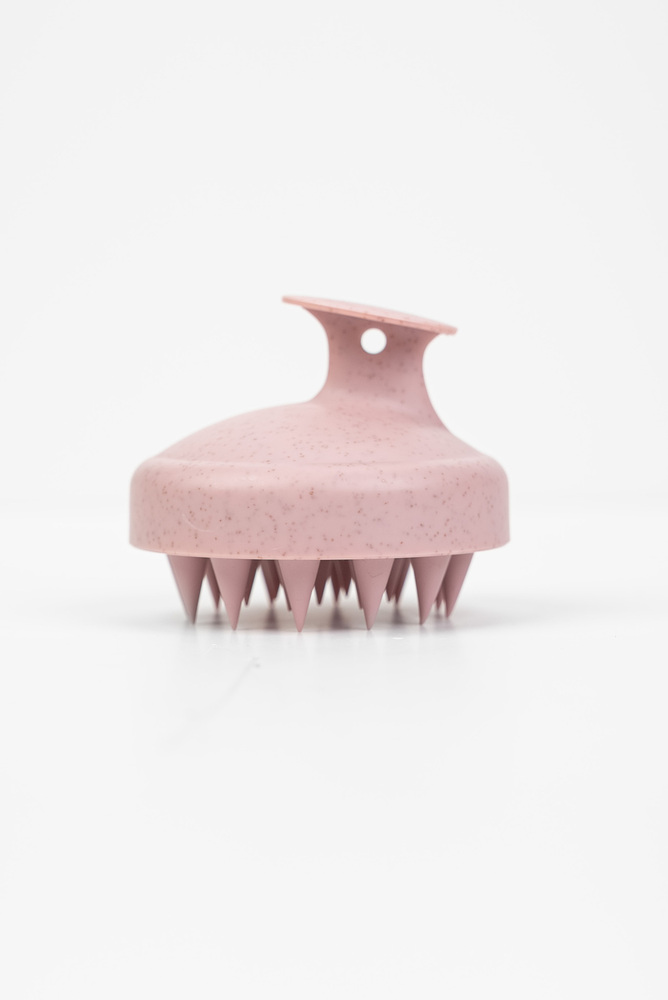 Eco-Friendly Scalp Scrubber with Wheat Straw Texture