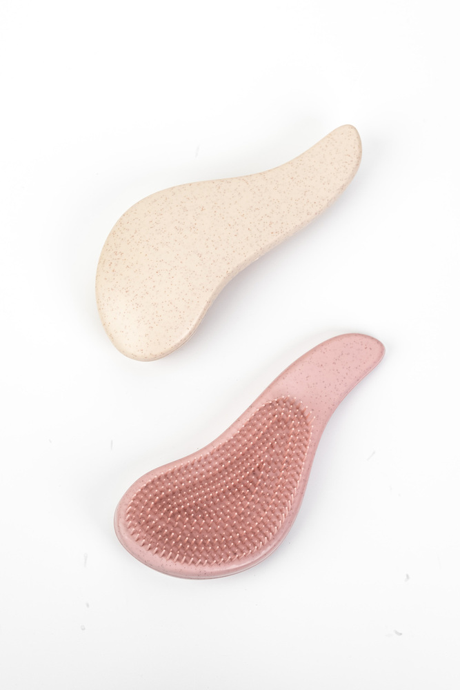 Curved Detangling Hair Brush 2