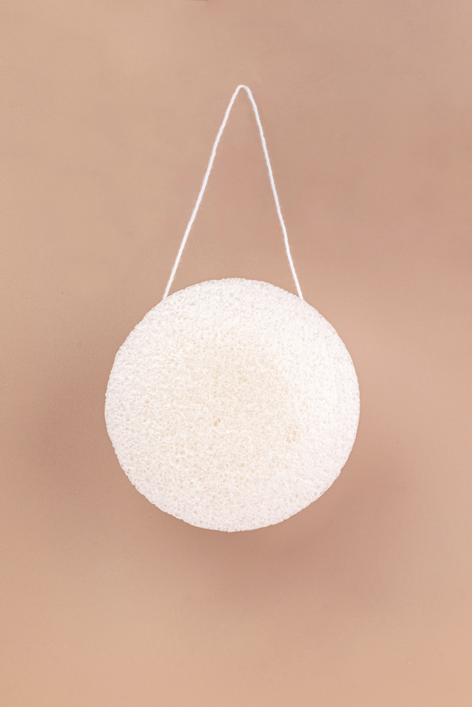 Lyophilized Half-circle Konjac Facial Cleanser