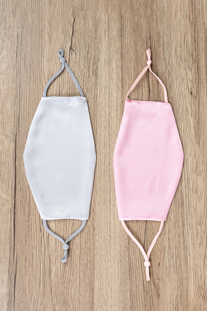 Satin Foldable Face Mask