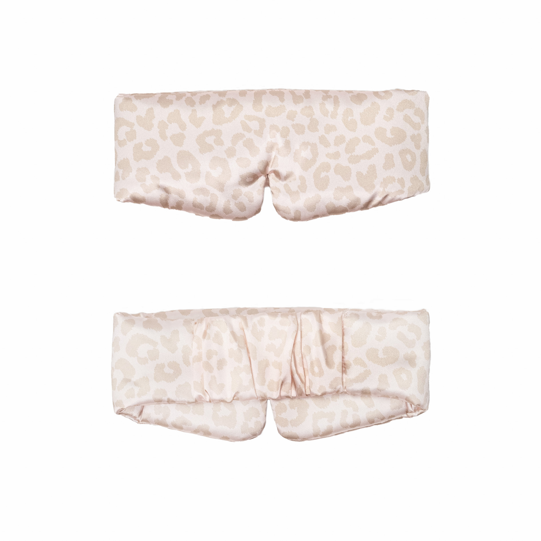 Leopard Print Satin Sleep Set