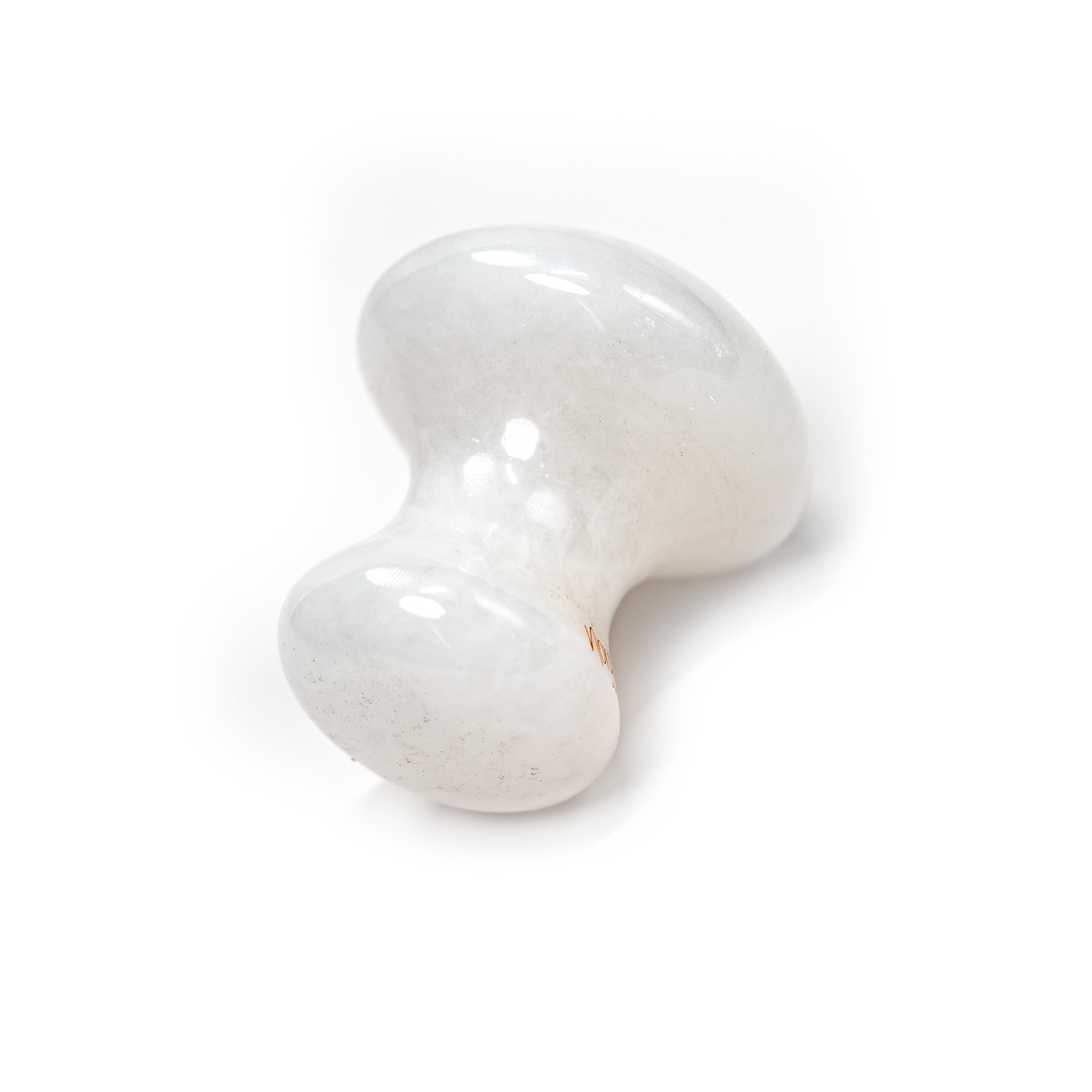White Jade Mushroom-shaped Facial Massager