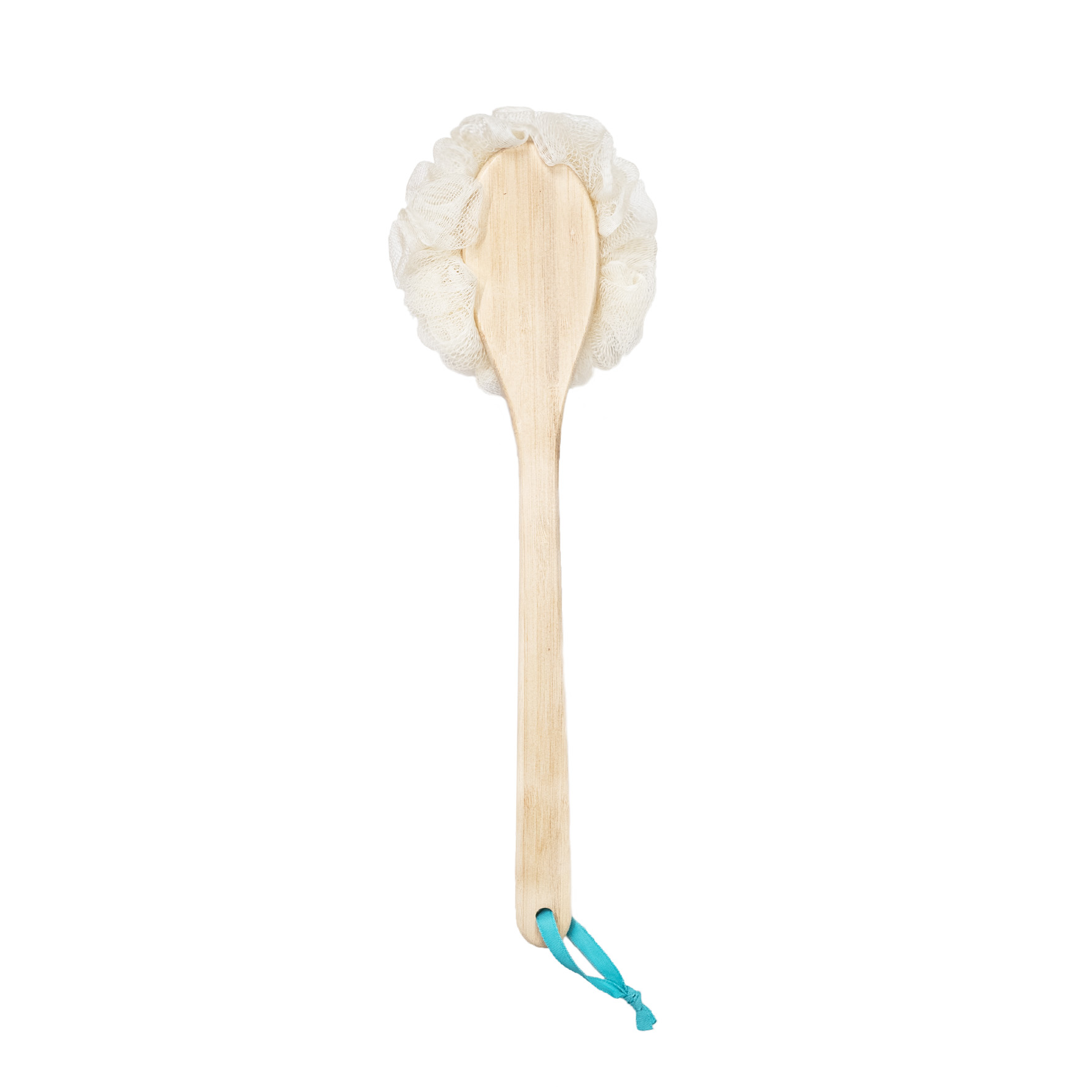 Bamboo Handle Bath Sponge