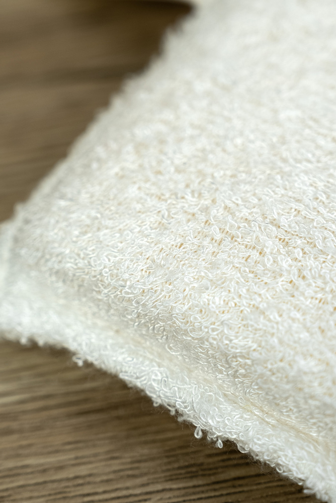 Towel Cloth + Waffle Weave Bath Sponge Block