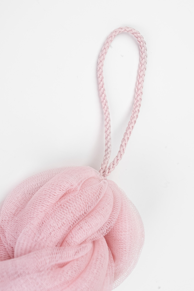 Ultra-Soft Pink Bath Strap