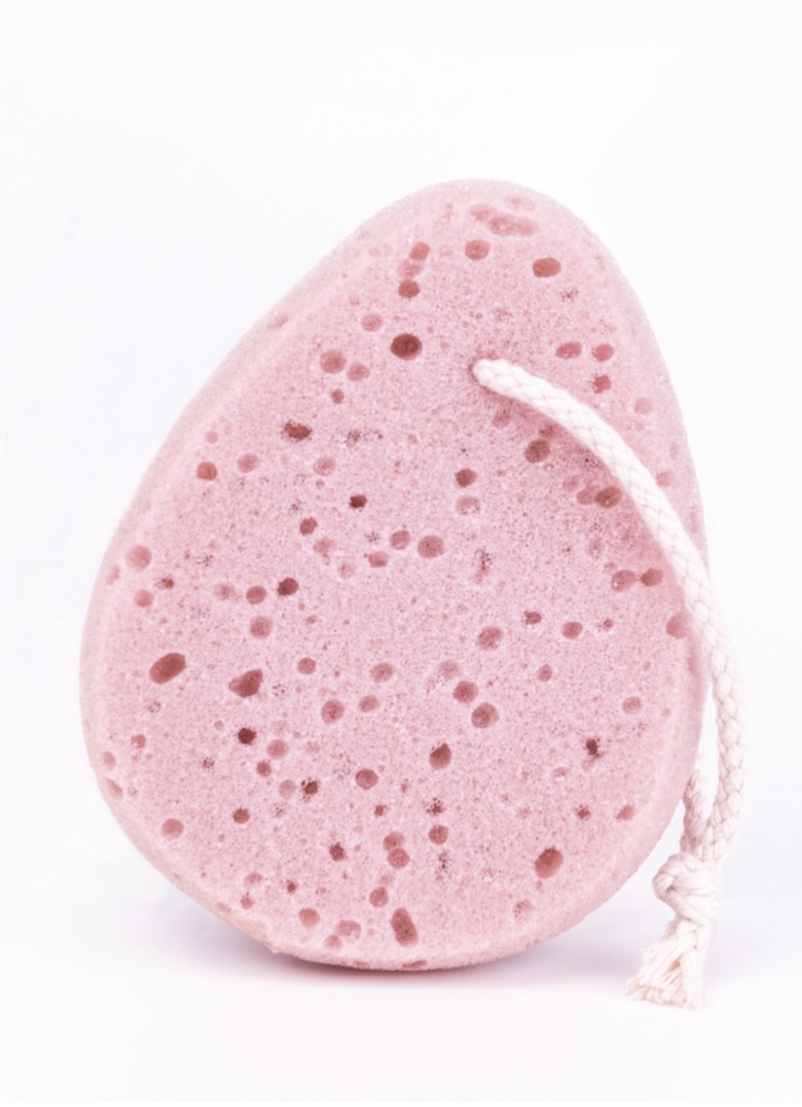 Drop-Shaped Bath Sponge