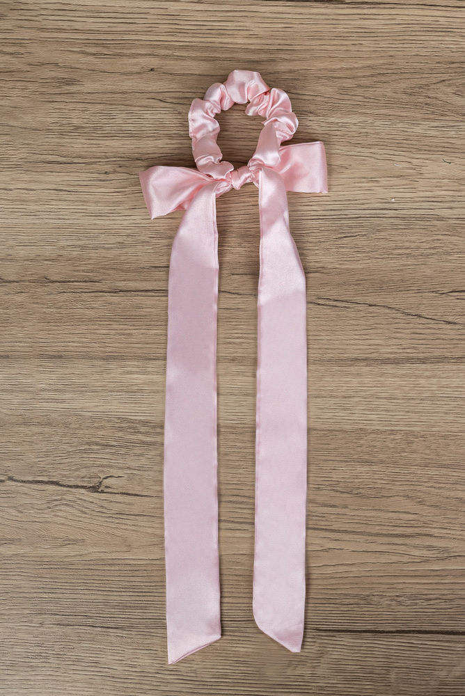 Satin Bow Ribbon Hair Tie