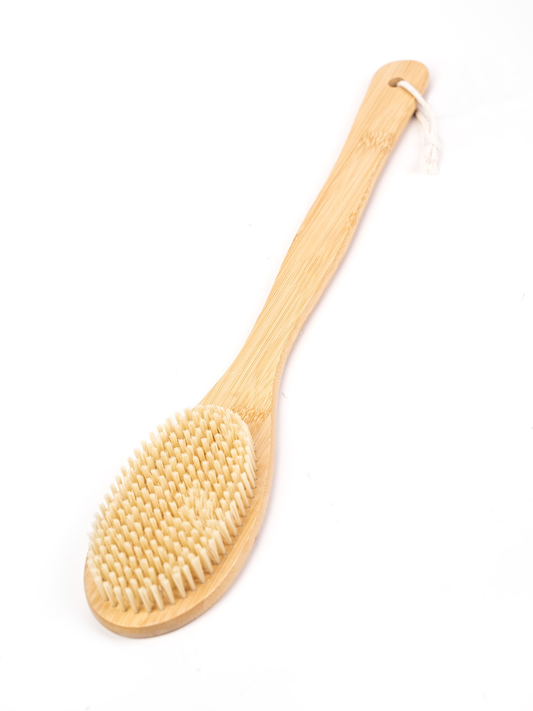 Long Handle Boar Bristle Bath Brush
