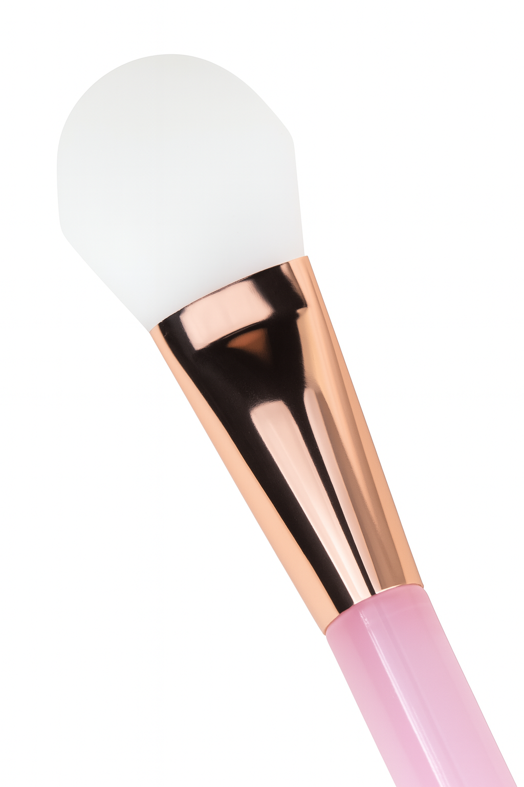 Dual-Ended Silicone & Bristle Facial Mask Brush