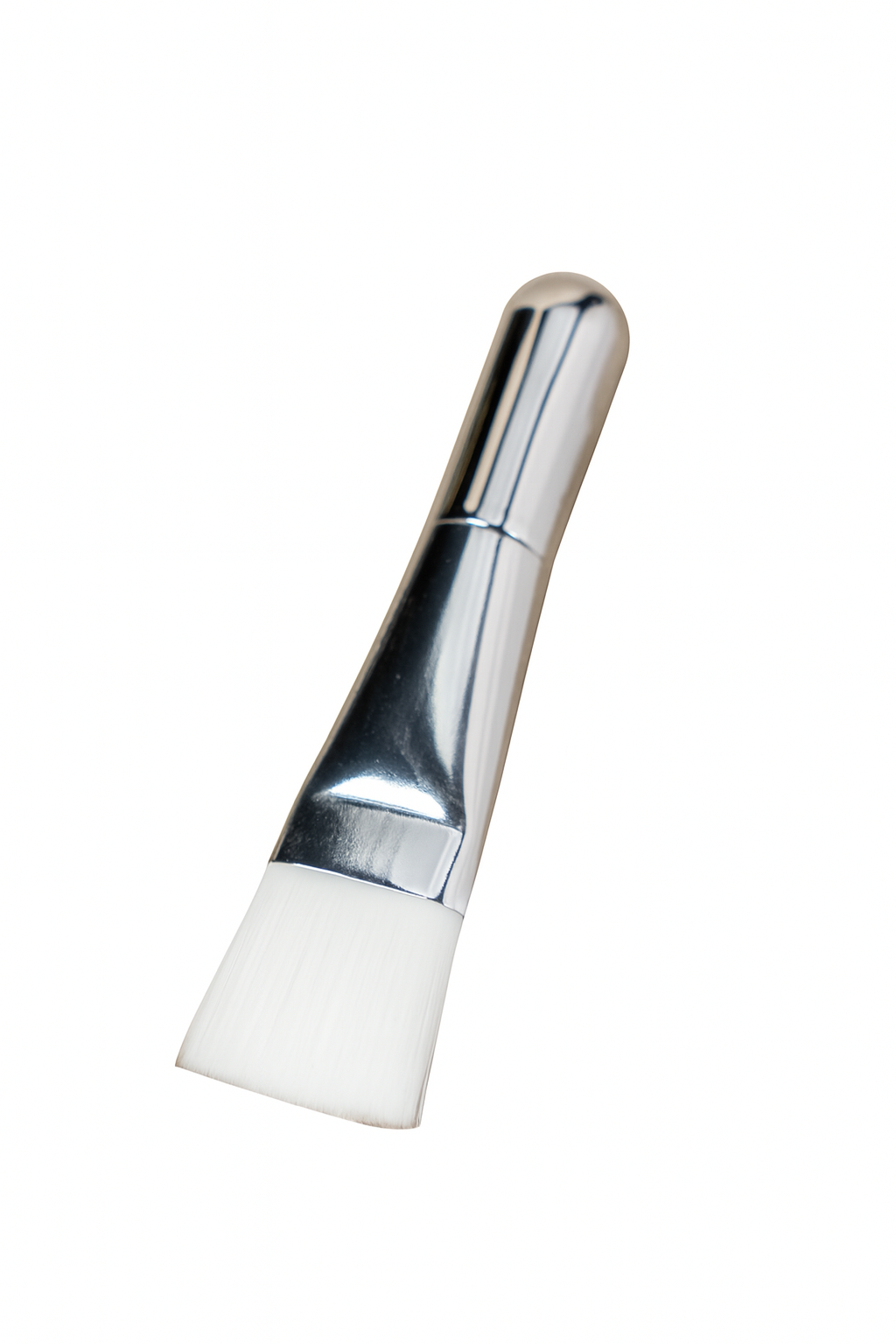 4-Piece Silver Makeup Brush Set