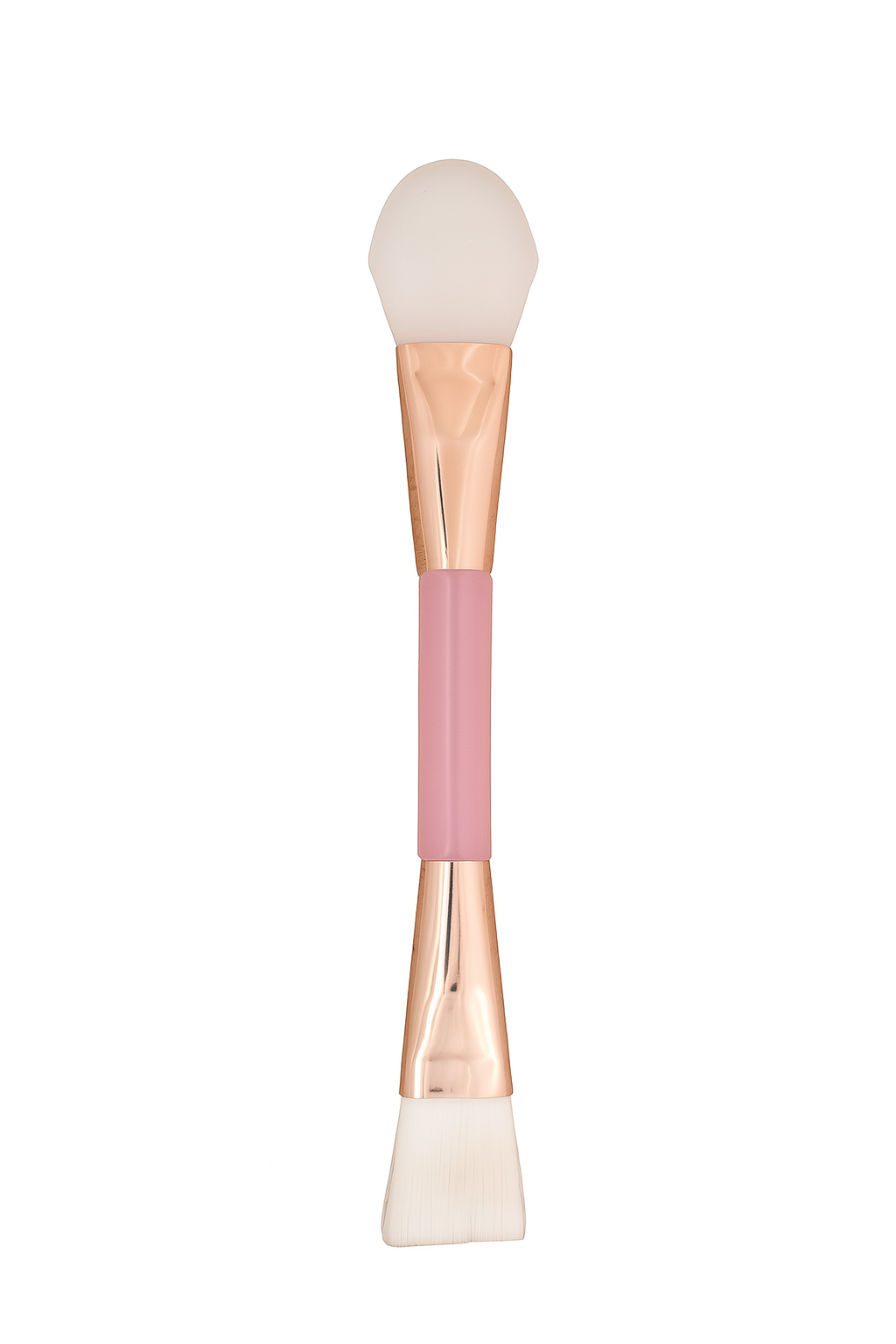 Dual-Ended Silicone & Bristle Facial Mask Brush