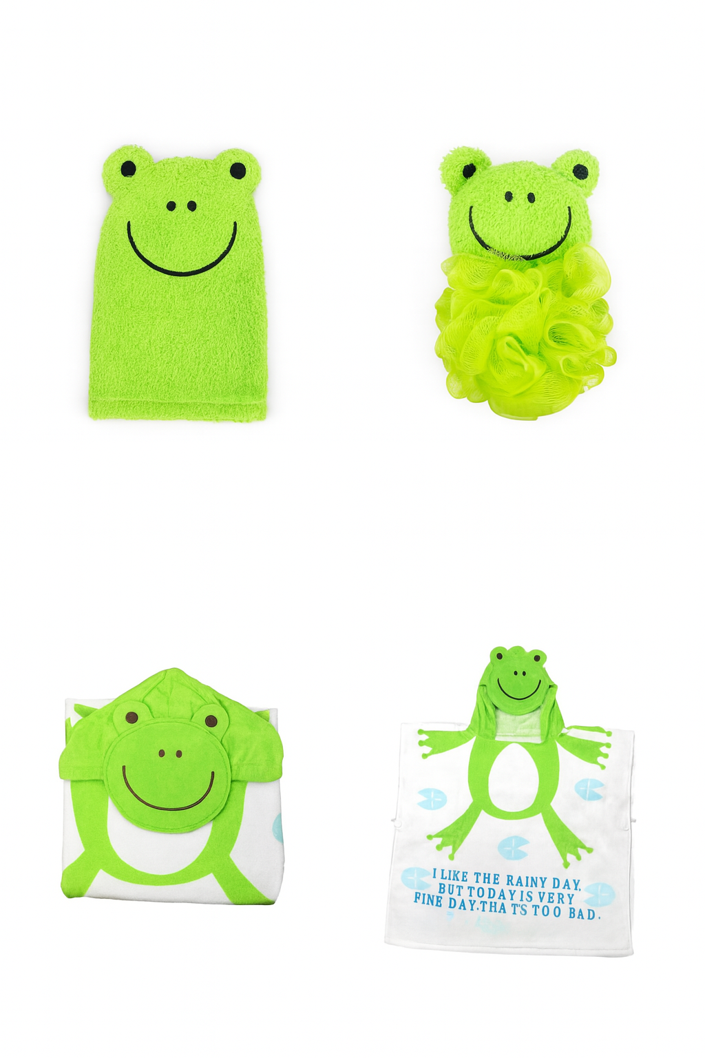Green Frog Kids Combo Set
